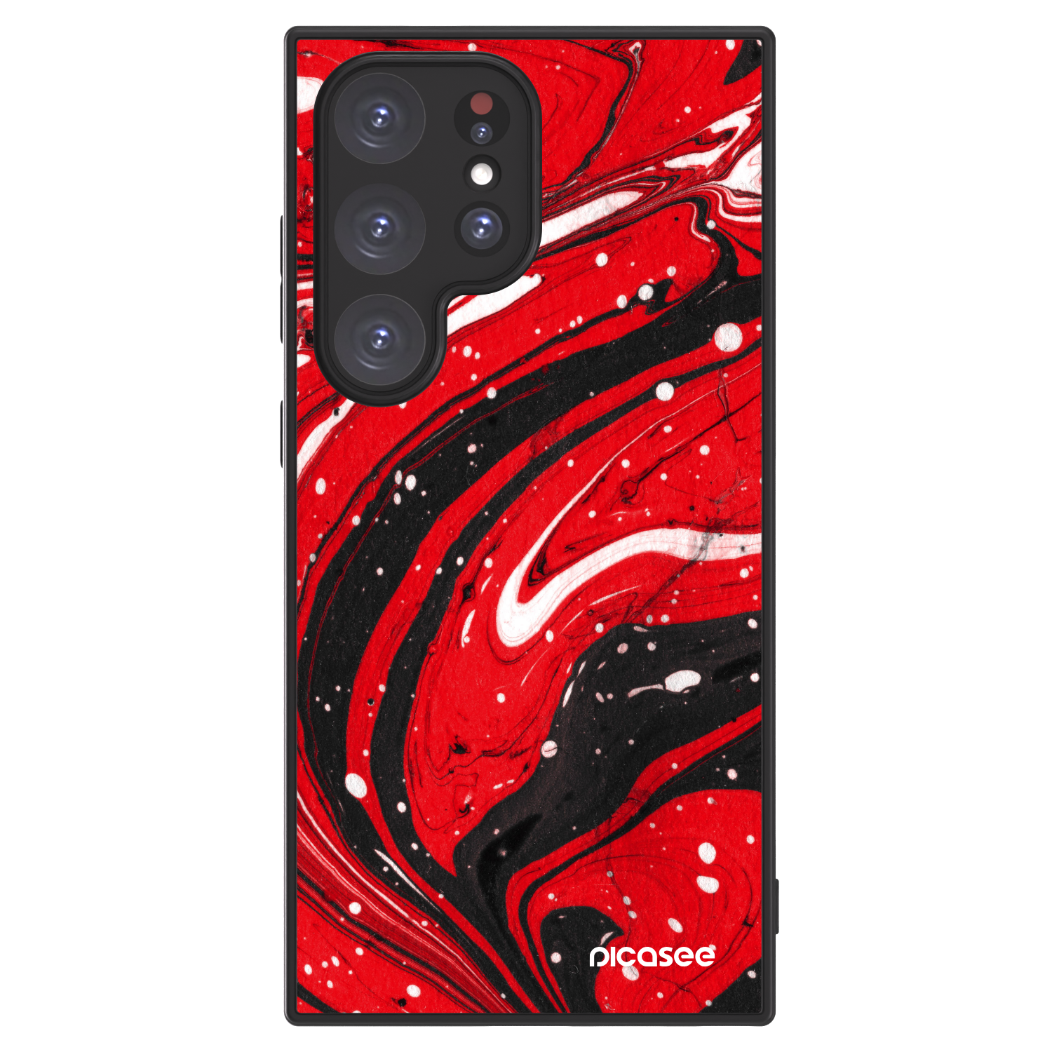 Picasee ULTIMATE CASE pentru Samsung Galaxy S24 Ultra S928B 5G - Red black