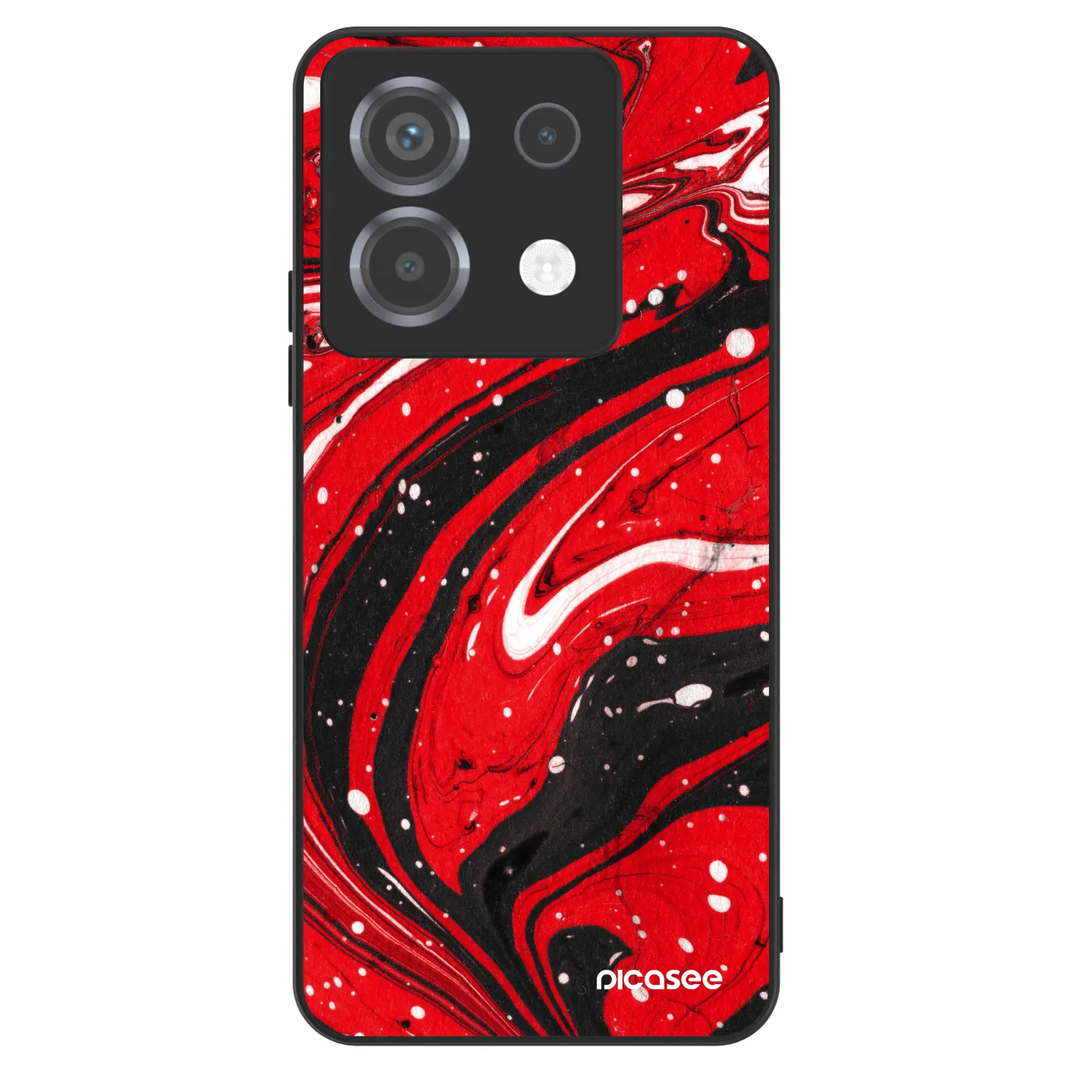 Picasee ULTIMATE CASE pentru Xiaomi Poco X6 - Red black