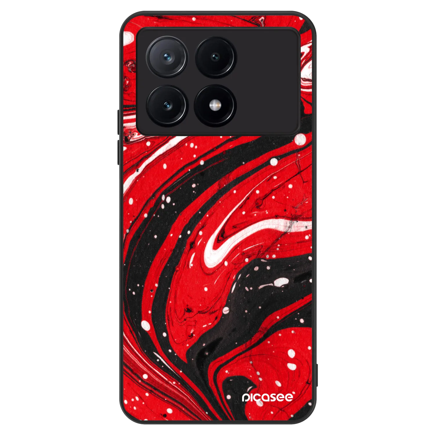 Picasee ULTIMATE CASE pentru Xiaomi Poco X6 Pro - Red black