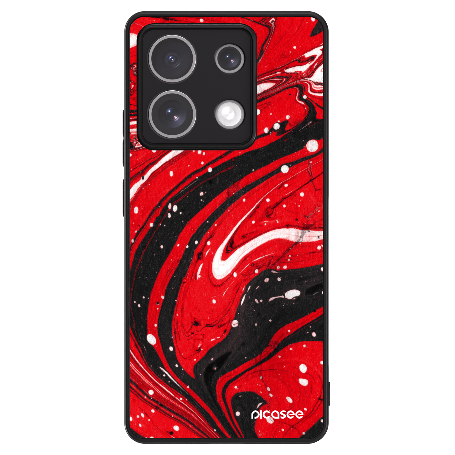 Picasee ULTIMATE CASE pentru Xiaomi Redmi Note 13 5G - Red black