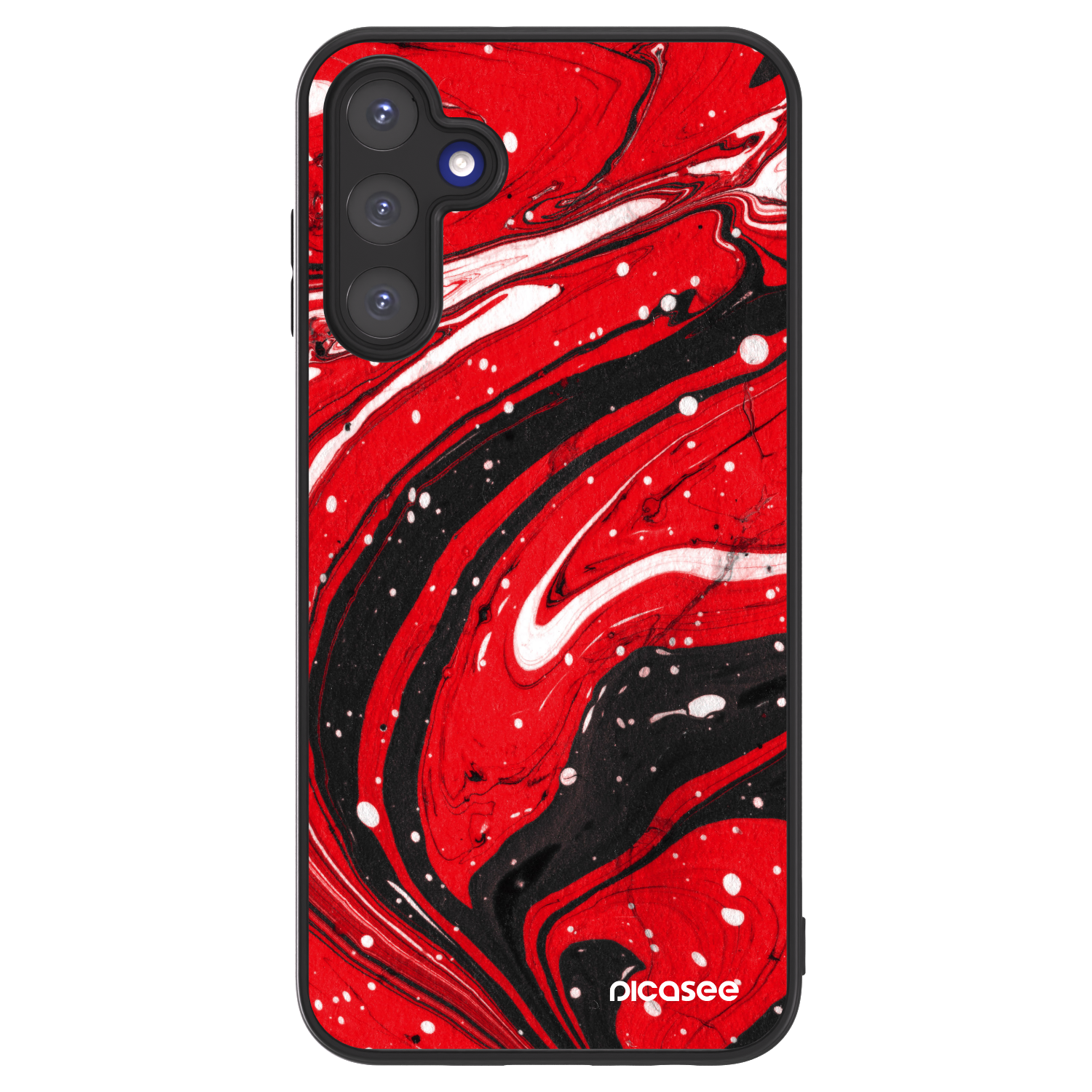 Picasee ULTIMATE CASE pentru Samsung Galaxy A15 A155F 4G - Red black