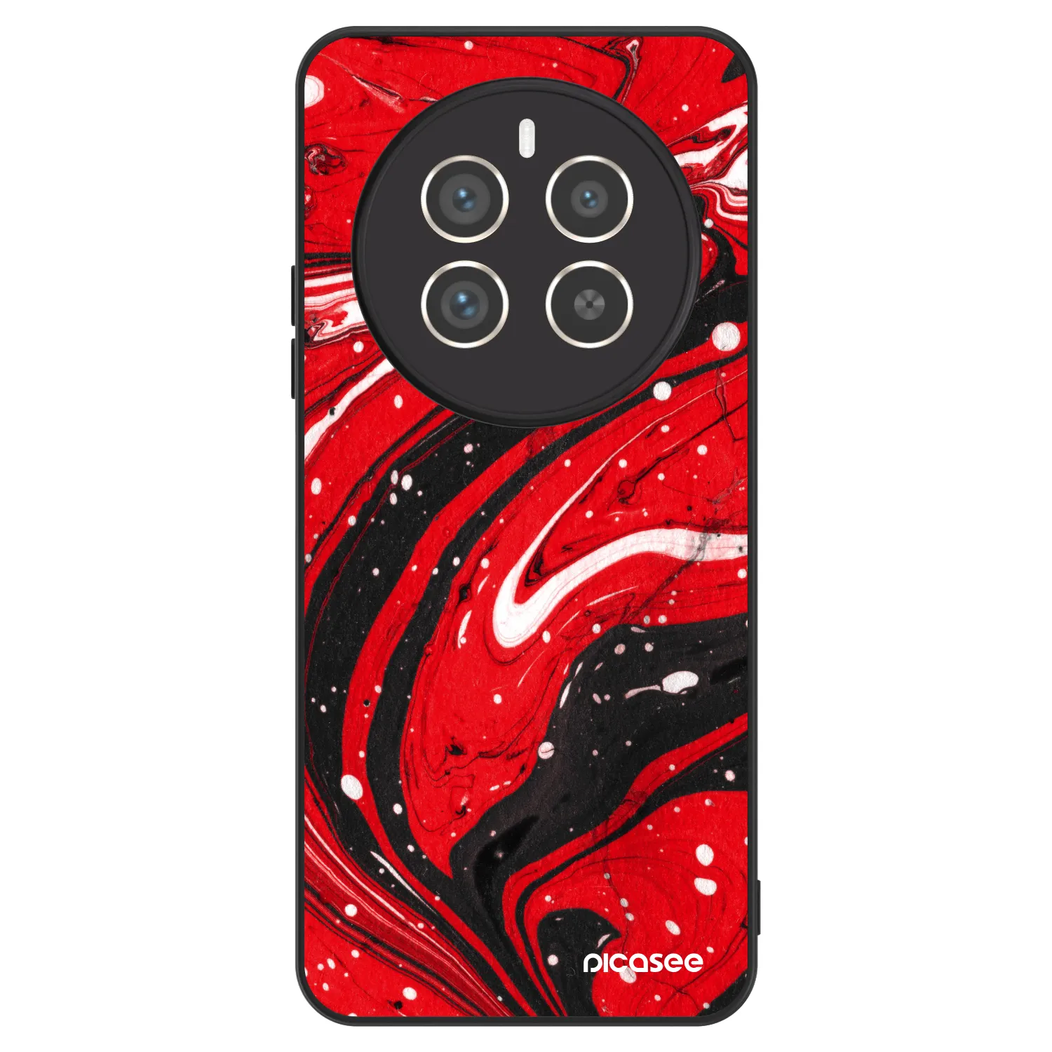 Picasee ULTIMATE CASE pentru Realme 12 Pro 5G - Red black