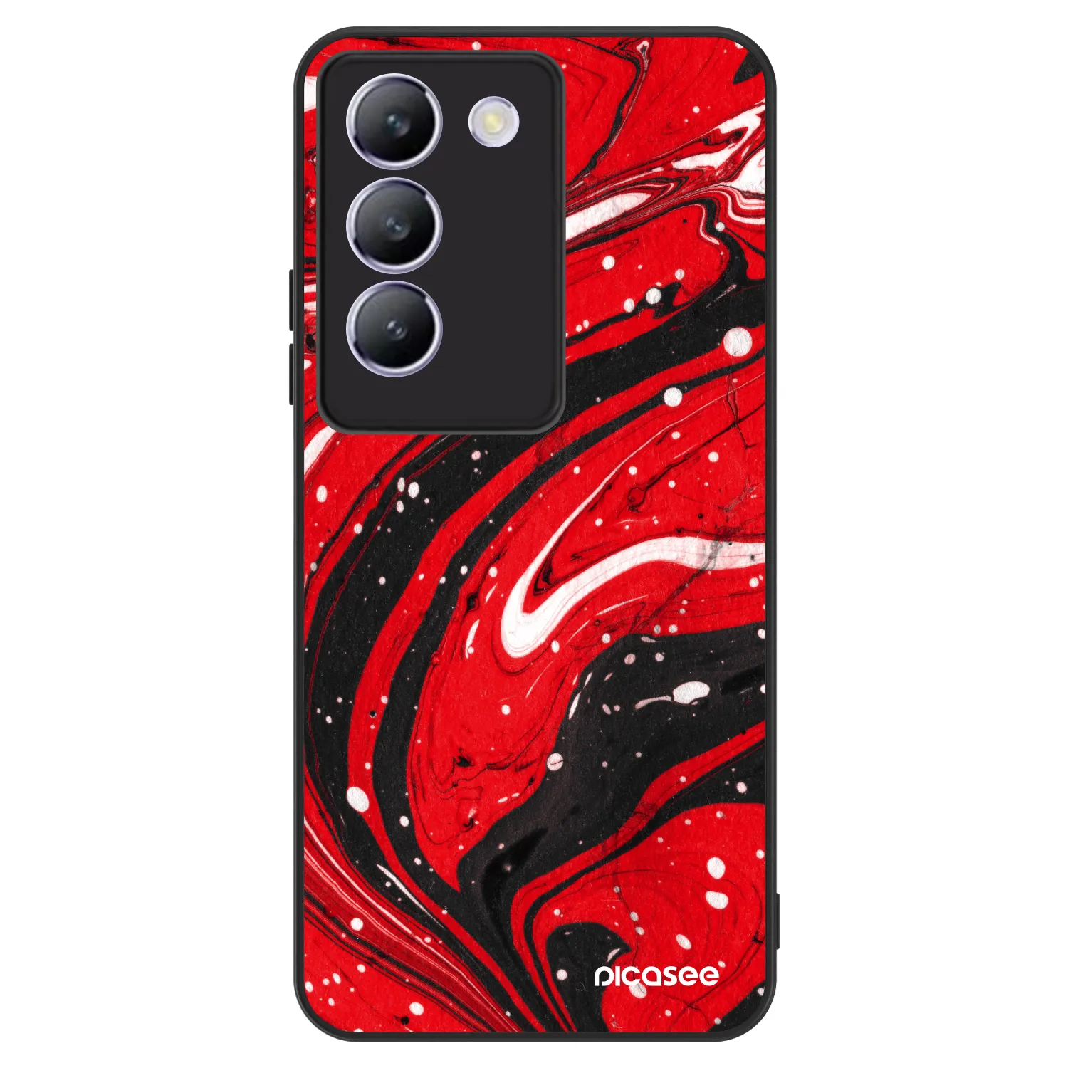 Picasee ULTIMATE CASE pentru Vivo V40 SE 5G - Red black