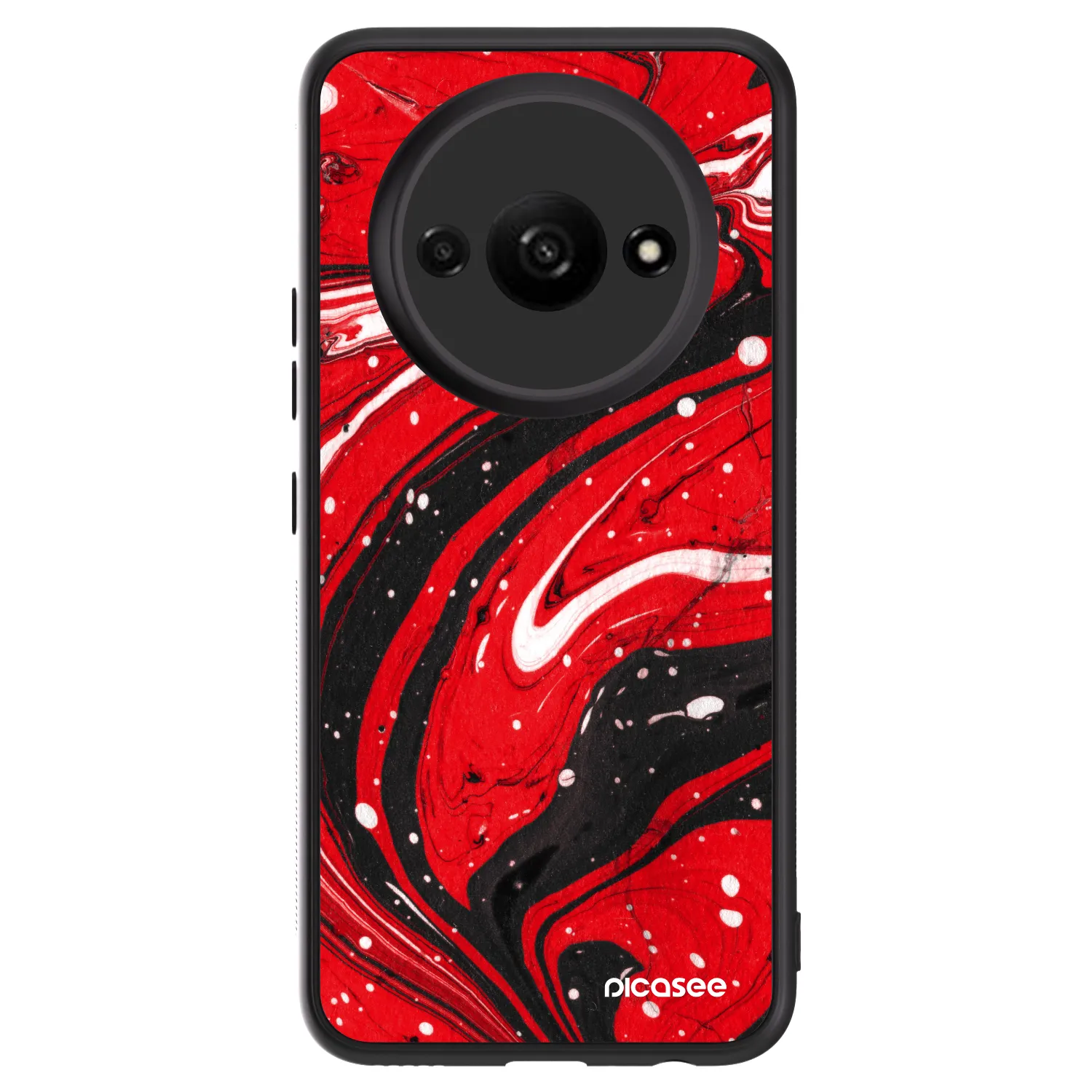 Picasee ULTIMATE CASE pentru Xiaomi Redmi A3 - Red black