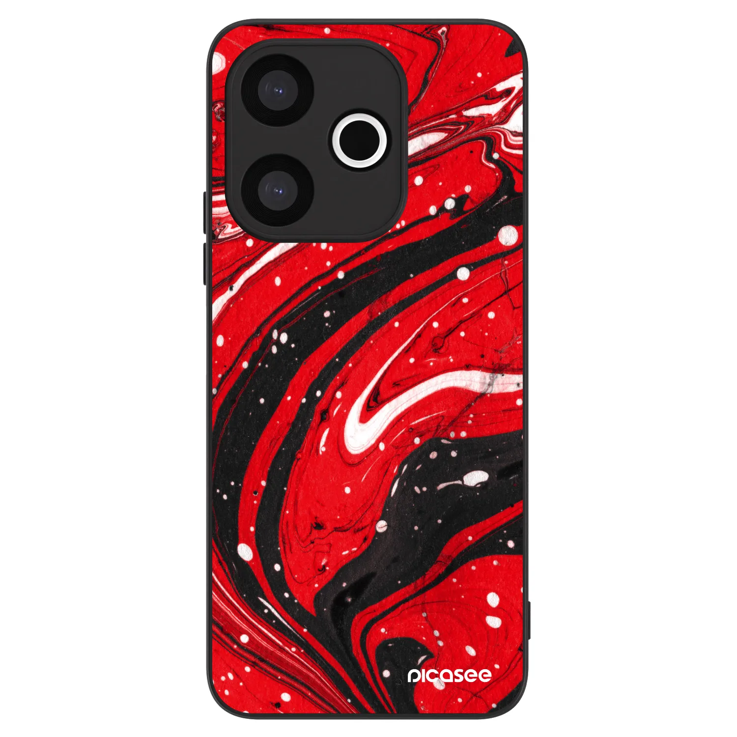 Picasee ULTIMATE CASE pentru Xiaomi Redmi 13 4G - Red black
