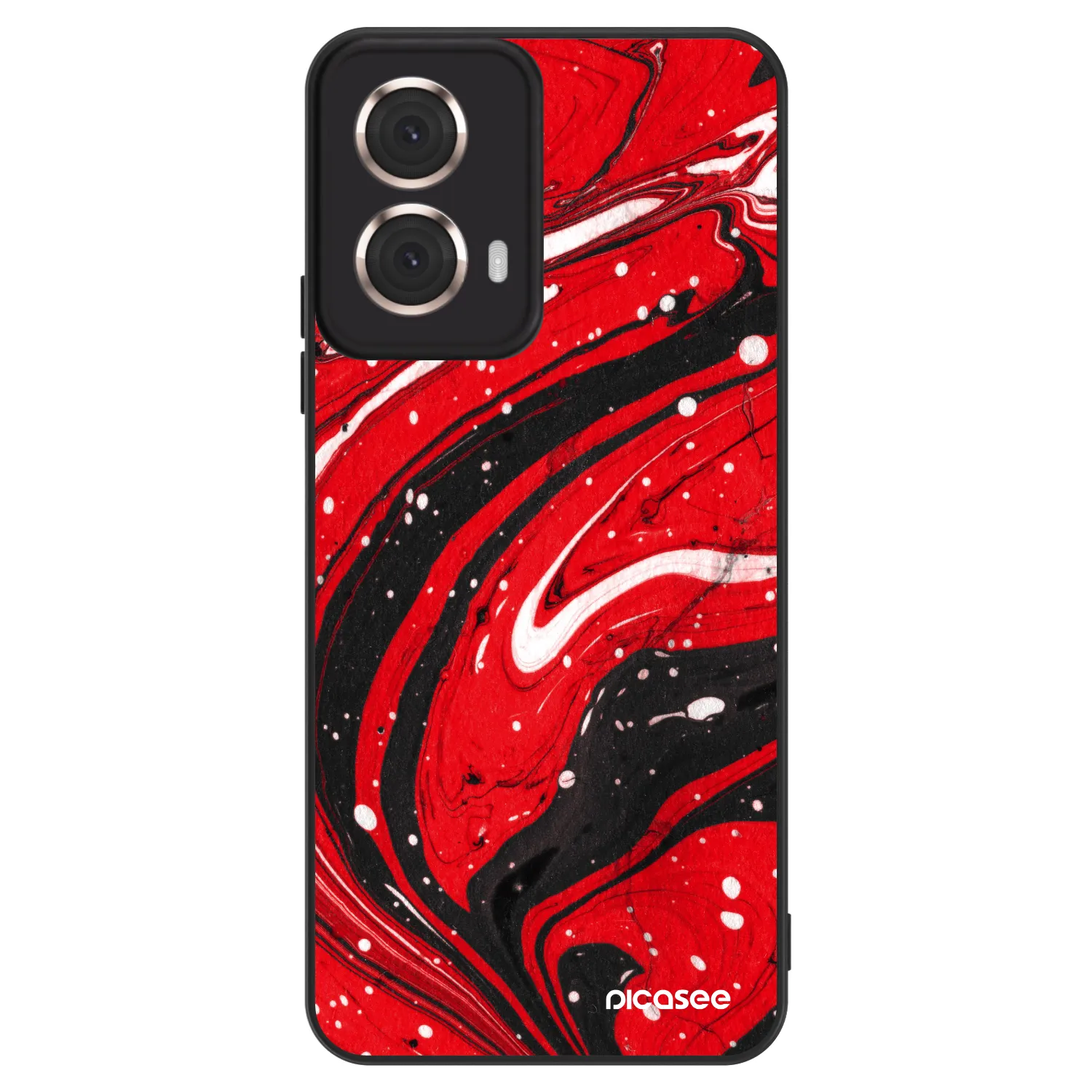 Picasee ULTIMATE CASE pentru Motorola Moto G85 - Red black