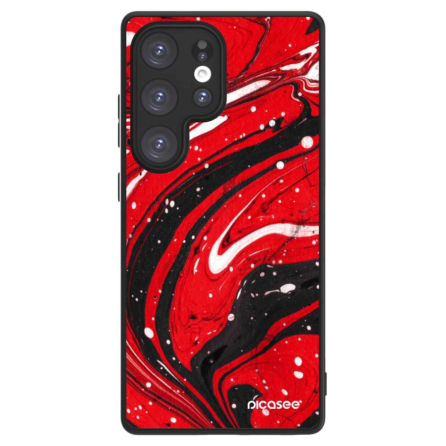 Picasee ULTIMATE CASE PowerShare pentru Samsung Galaxy S25 Ultra 5G - Red black