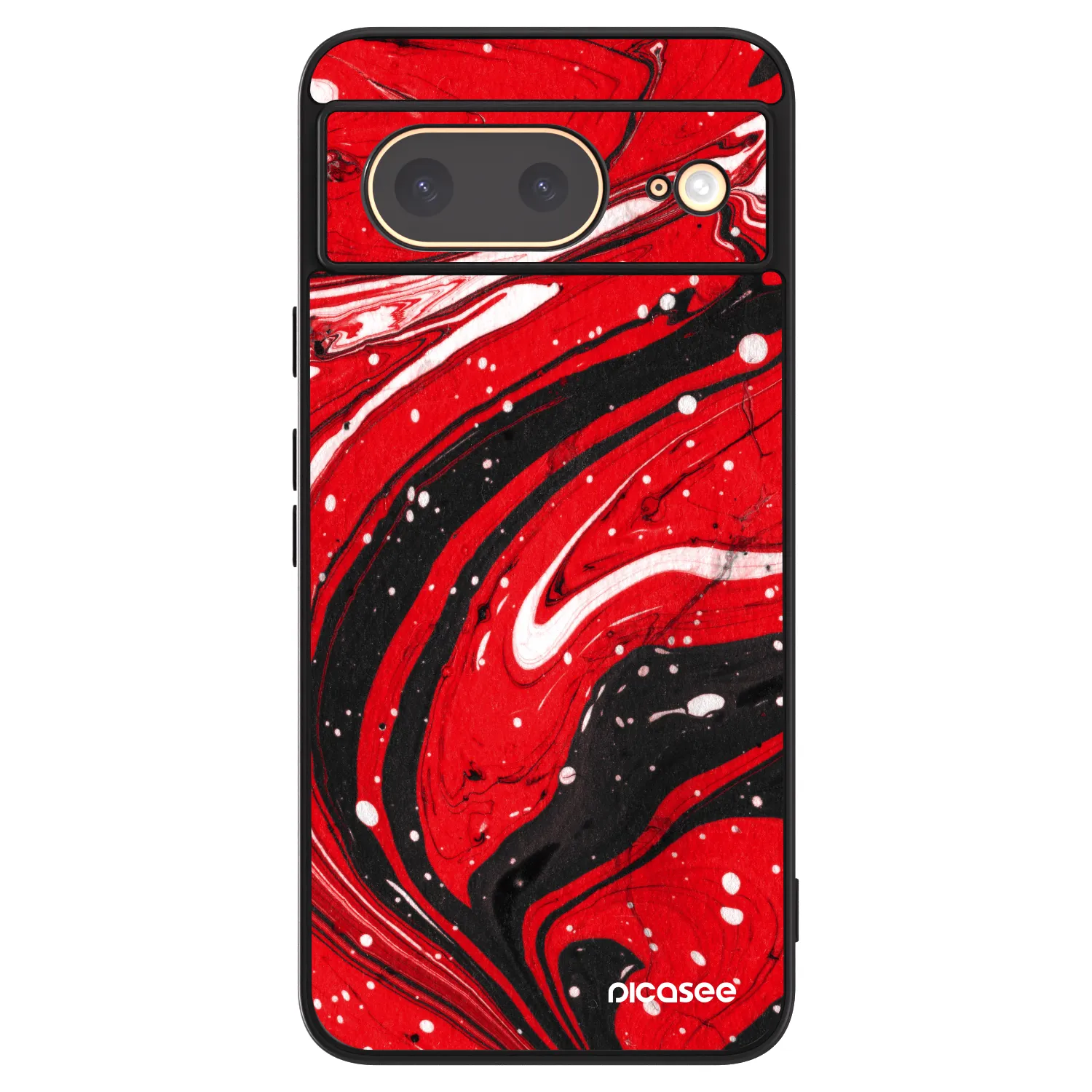 Picasee ULTIMATE CASE pentru Google Pixel 8 - Red black