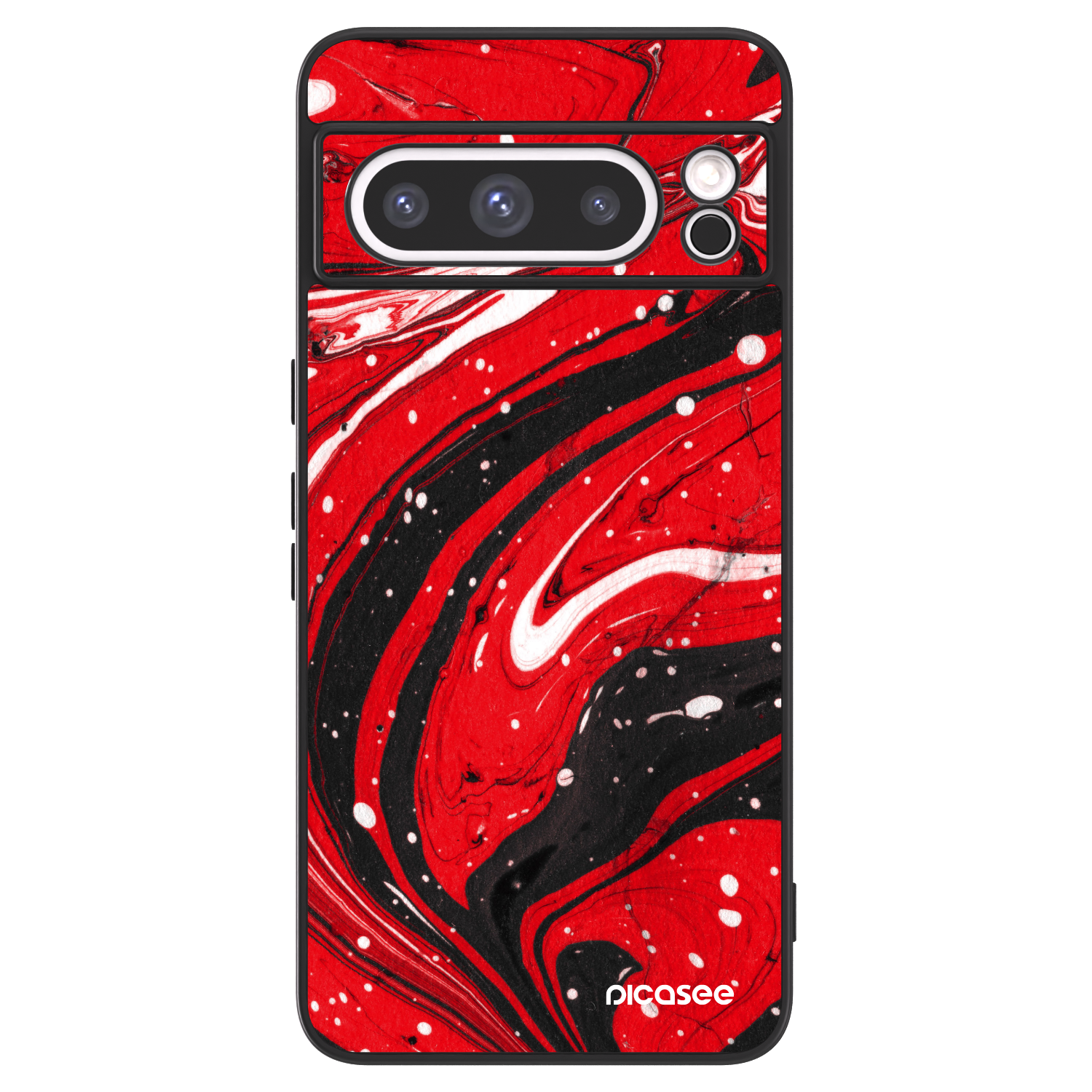 Picasee ULTIMATE CASE pentru Google Pixel 8 Pro - Red black