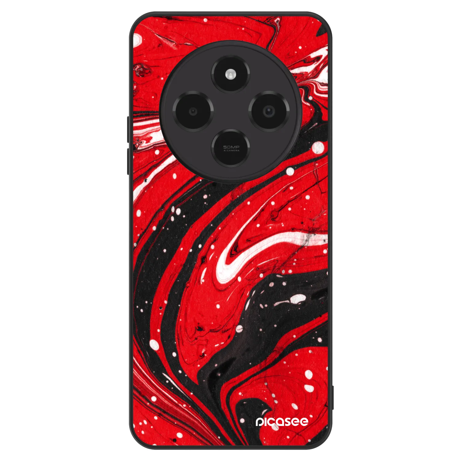 Picasee ULTIMATE CASE pentru Xiaomi Poco C75 - Red black