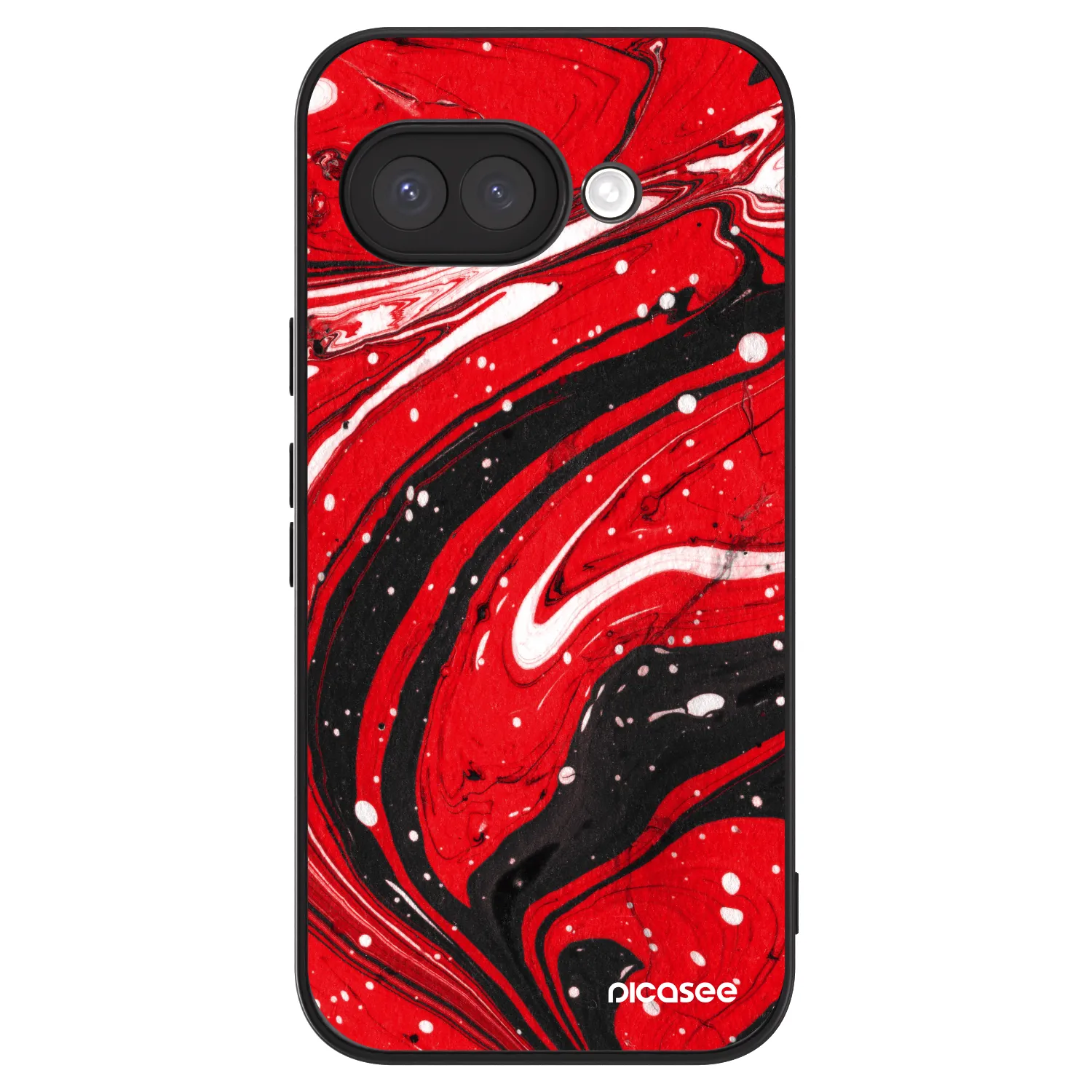 Picasee ULTIMATE CASE pentru Google Pixel 9a - Red black