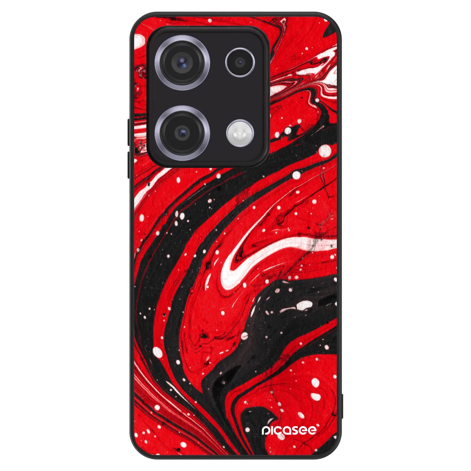 Picasee ULTIMATE CASE pentru Xiaomi Redmi Note 14S - Red black