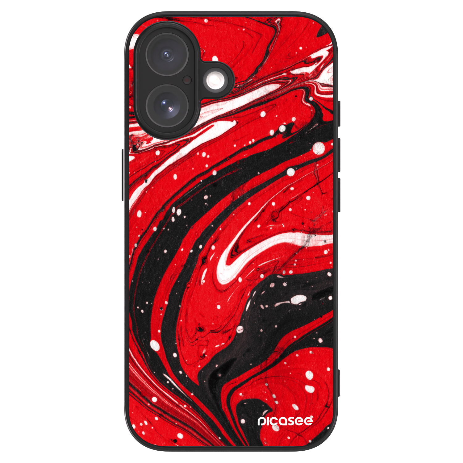 Picasee ULTIMATE CASE pentru Apple iPhone 17 - Red black