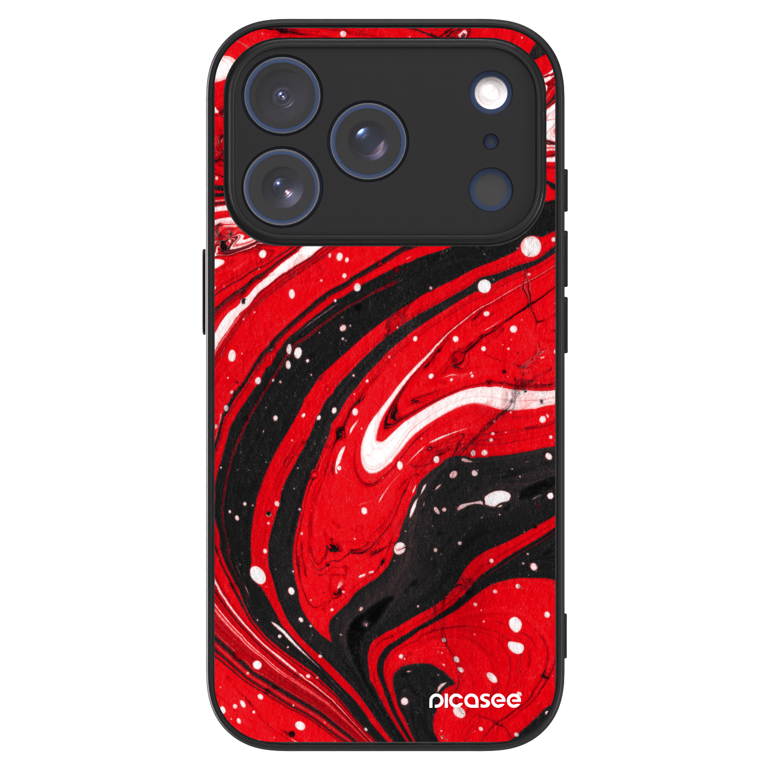 Picasee ULTIMATE CASE pentru Apple iPhone 17 Pro - Red black