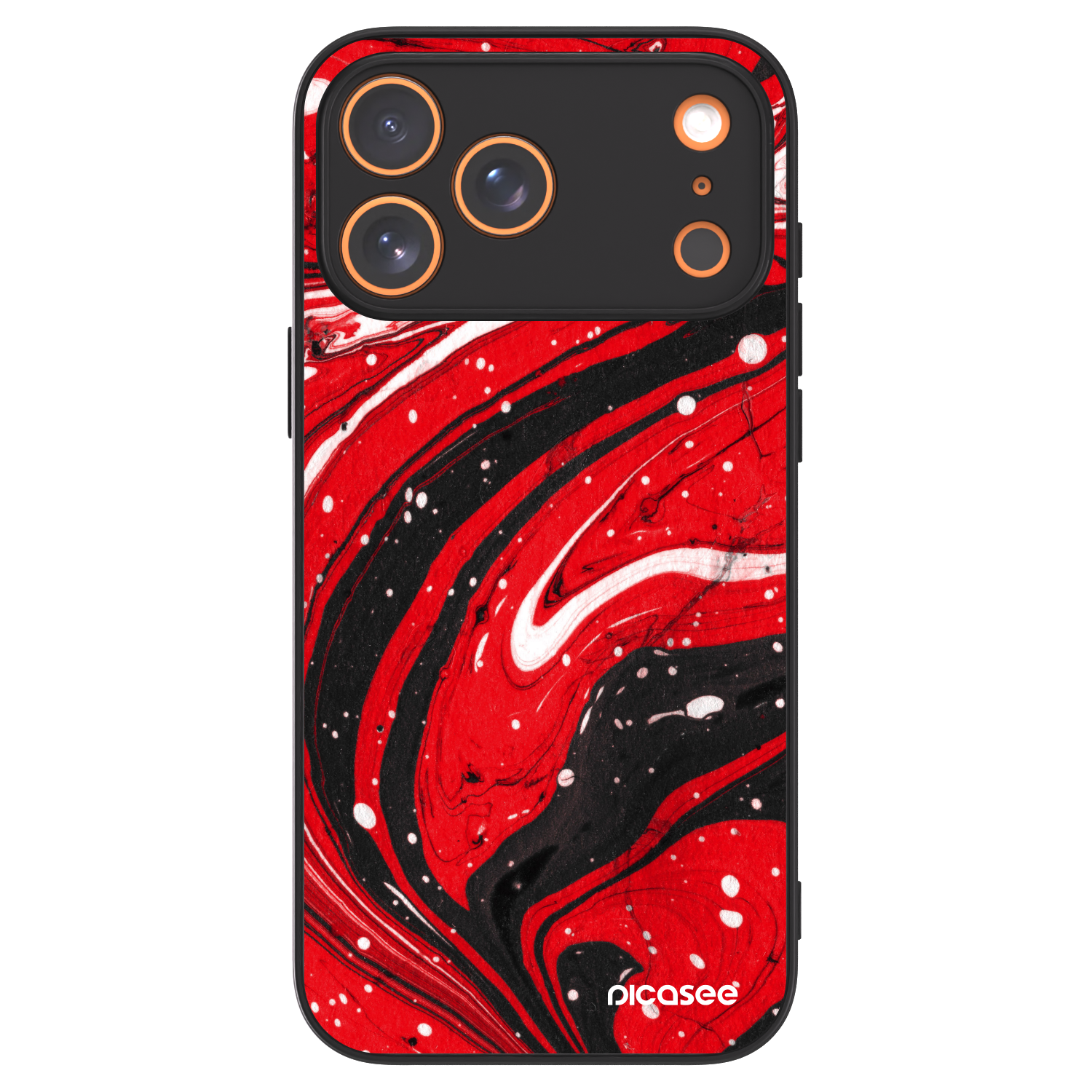 Picasee ULTIMATE CASE pentru Apple iPhone 17 Pro Max - Red black