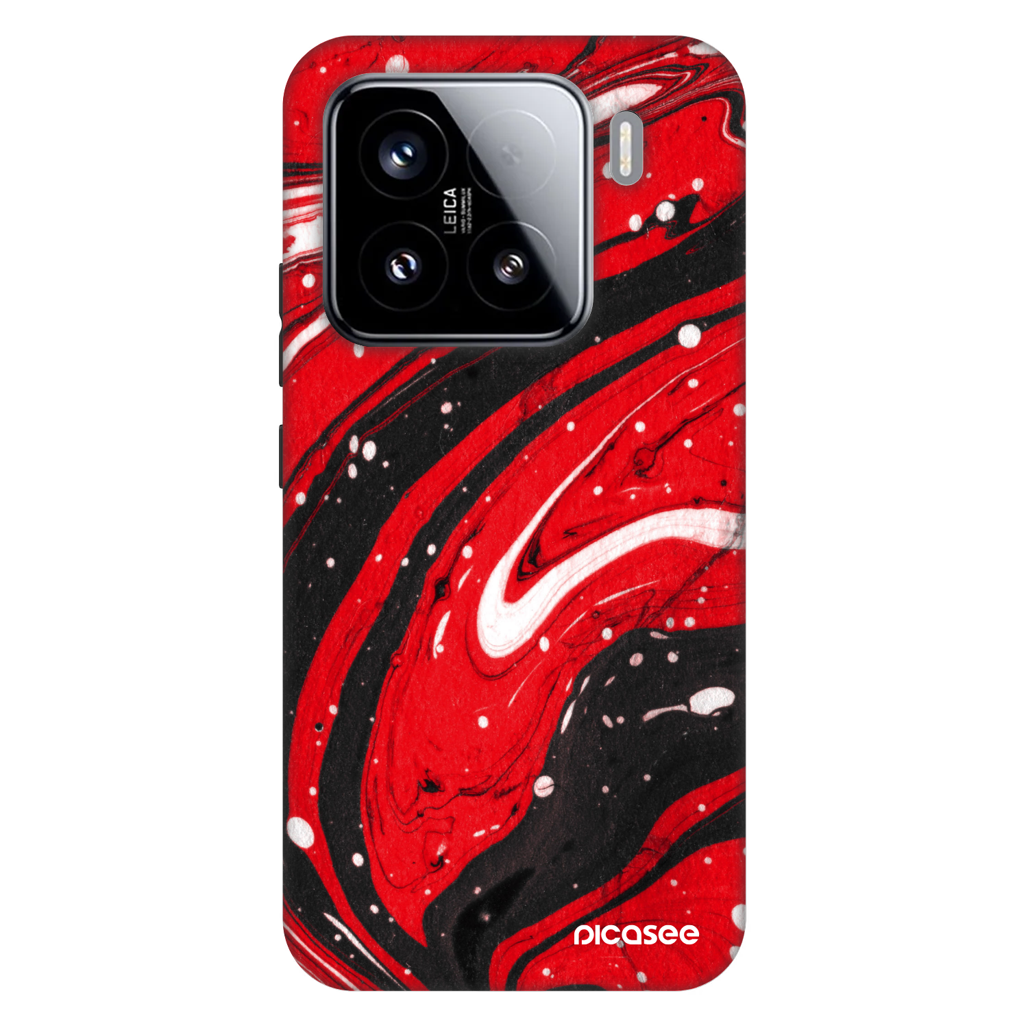 Picasee Fashion Case pentru Xiaomi 15 - Red black