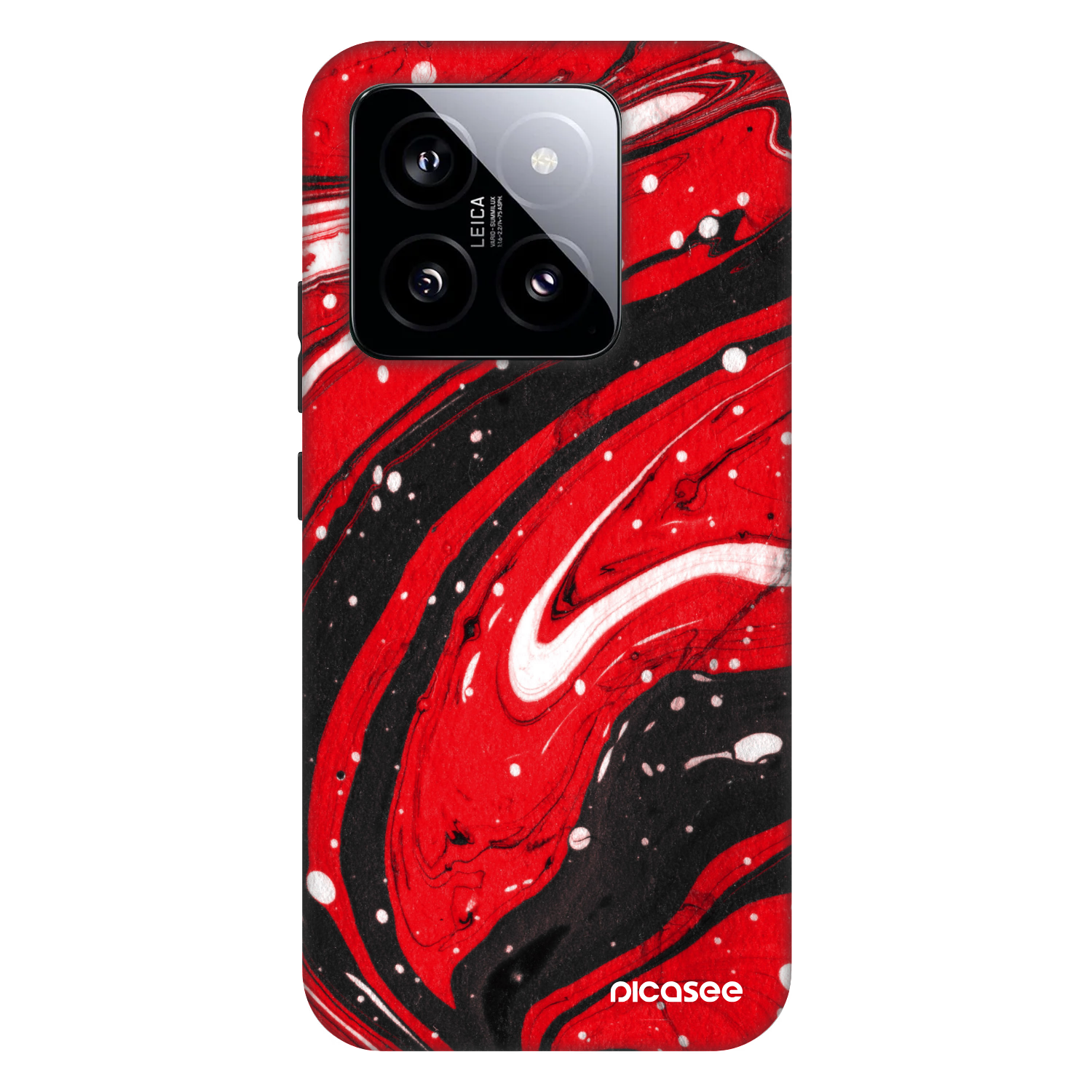 Picasee Fashion Case pentru Xiaomi 14 - Red black