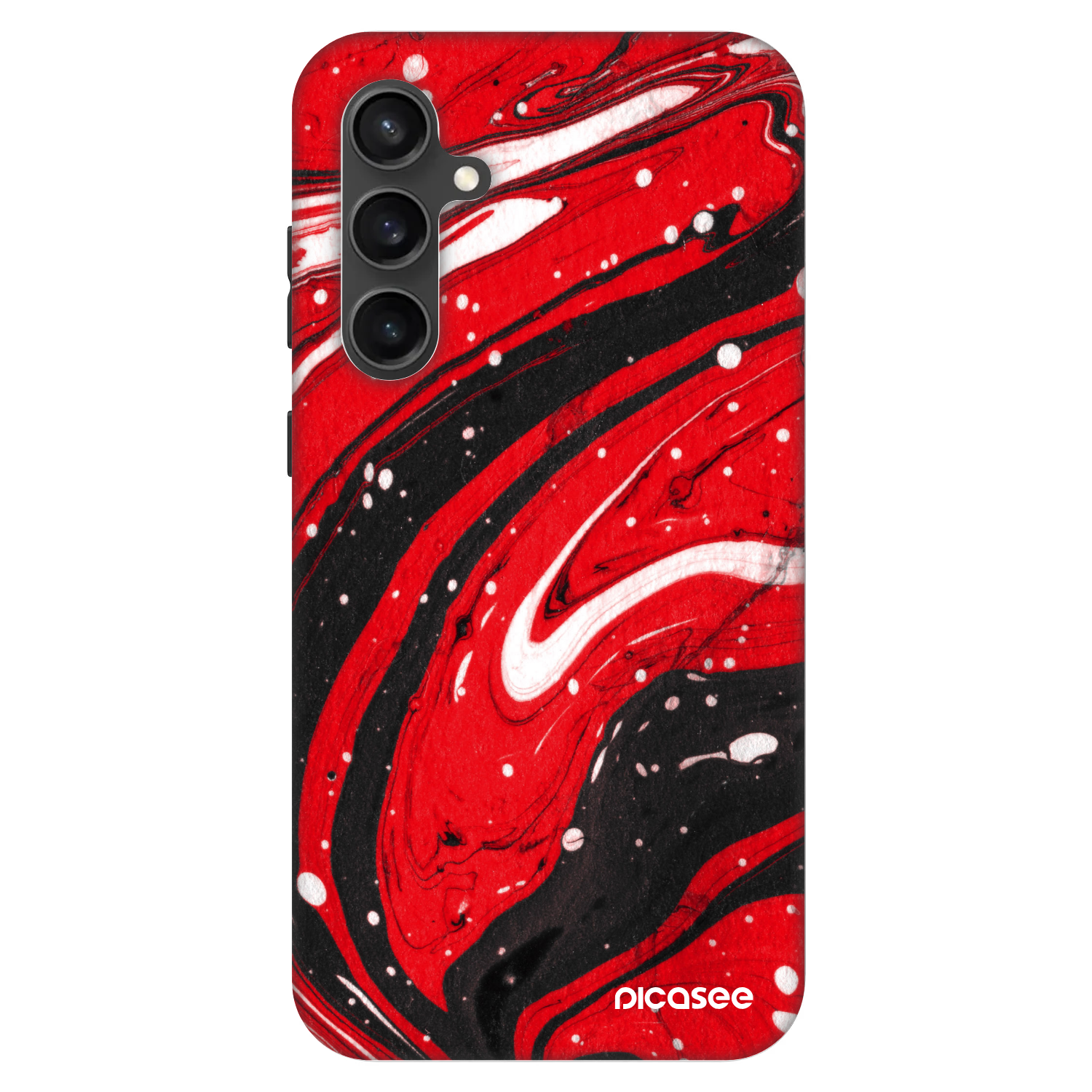 Picasee Fashion Case pentru Samsung Galaxy S23 FE S711B - Red black