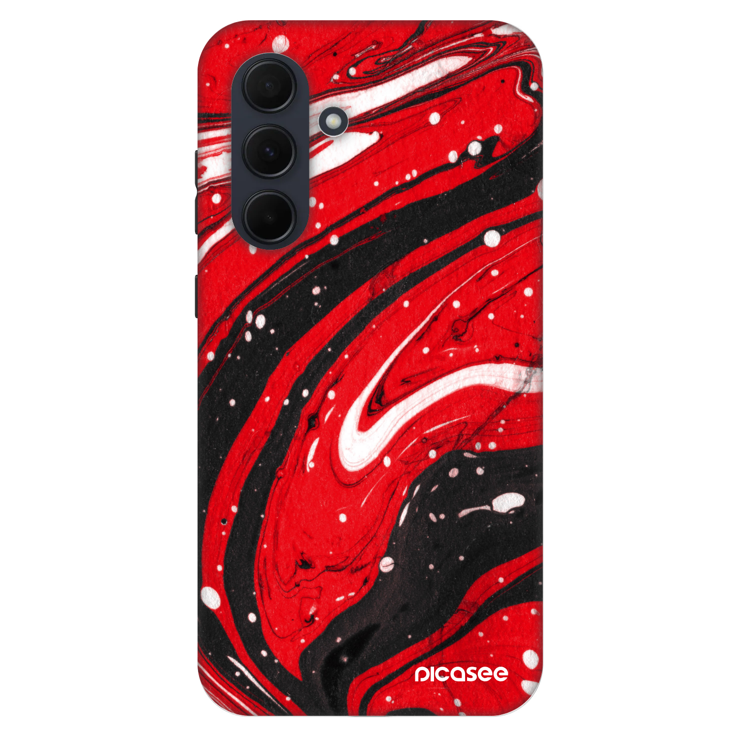 Picasee Fashion Case pentru Samsung Galaxy A35 5G A356B - Red black