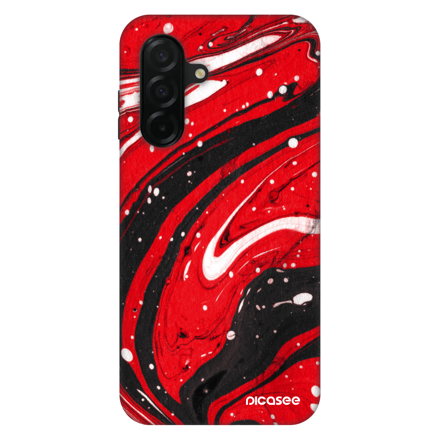 Picasee Fashion Case pentru Samsung Galaxy A26 5G A266B - Red black