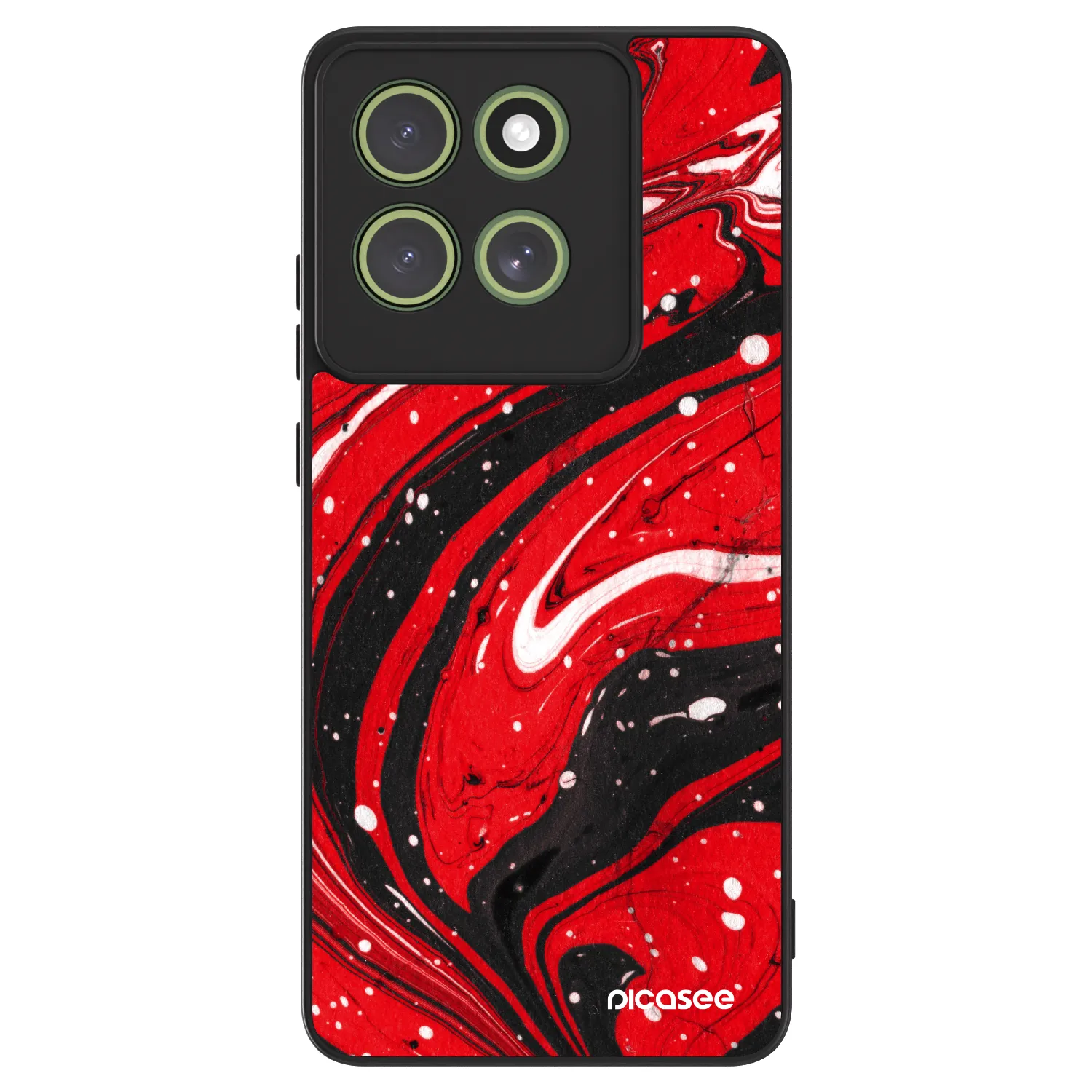 Picasee ULTIMATE CASE pentru Motorola Moto G86 5G - Red black