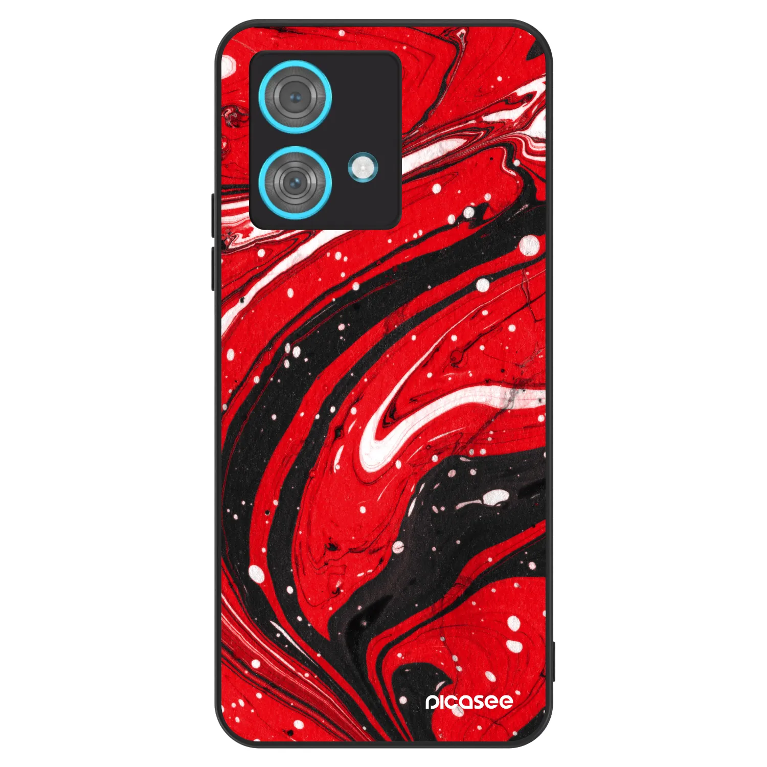 Picasee ULTIMATE CASE pentru Motorola Edge 40 Neo - Red black