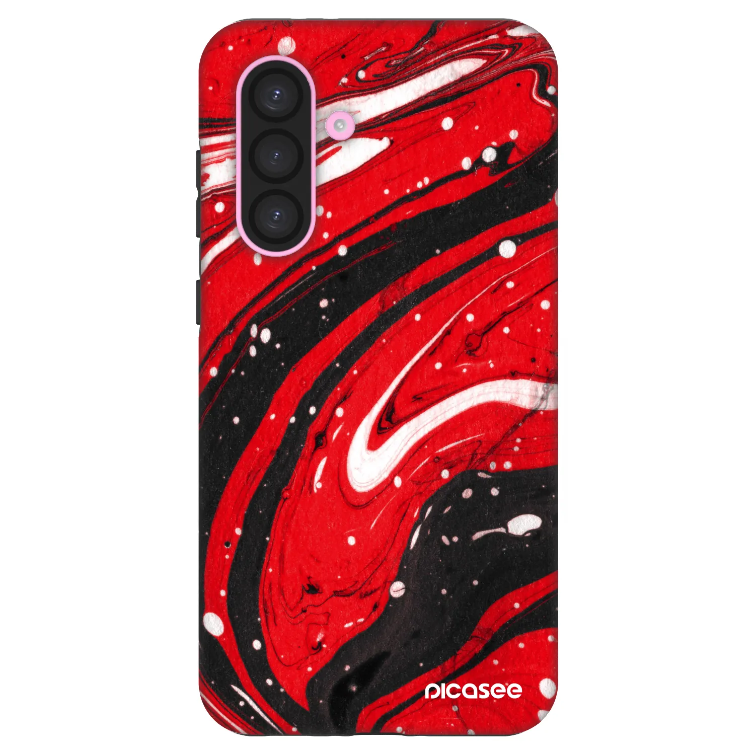 Picasee Fashion Case pentru Samsung Galaxy A56 5G A566B - Red black