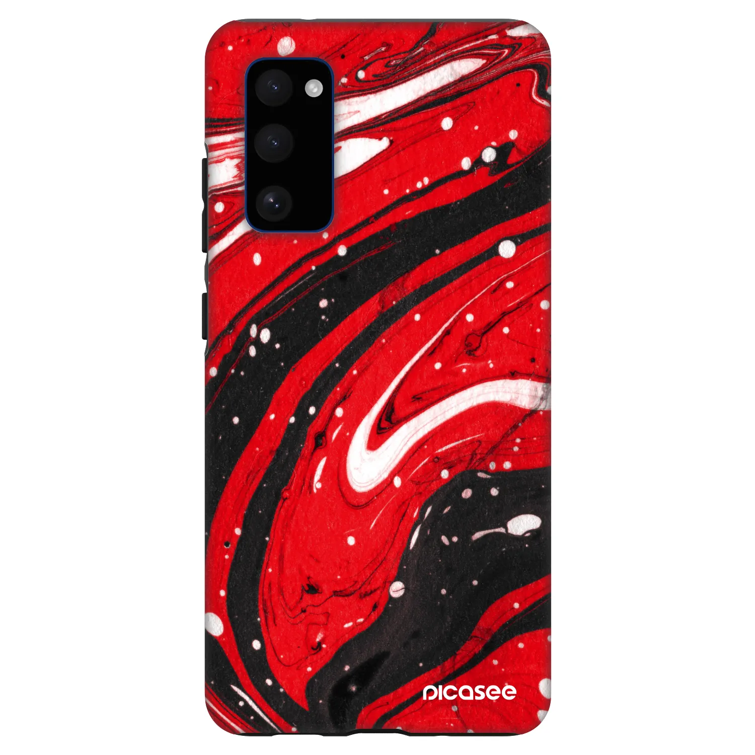 Picasee Fashion Case pentru Samsung Galaxy S20 FE - Red black