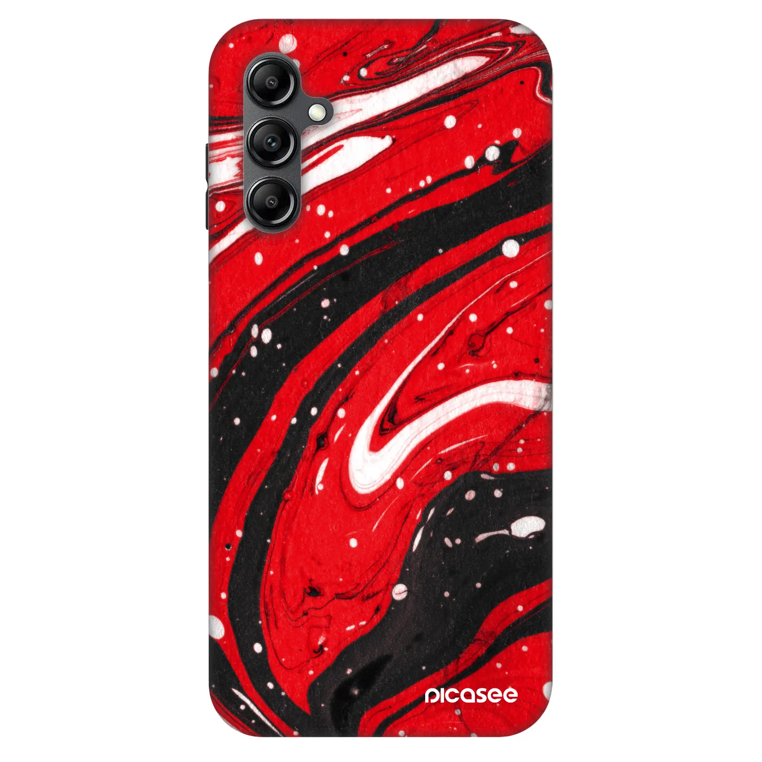 Picasee Fashion Case pentru Samsung Galaxy A16 4G - Red black