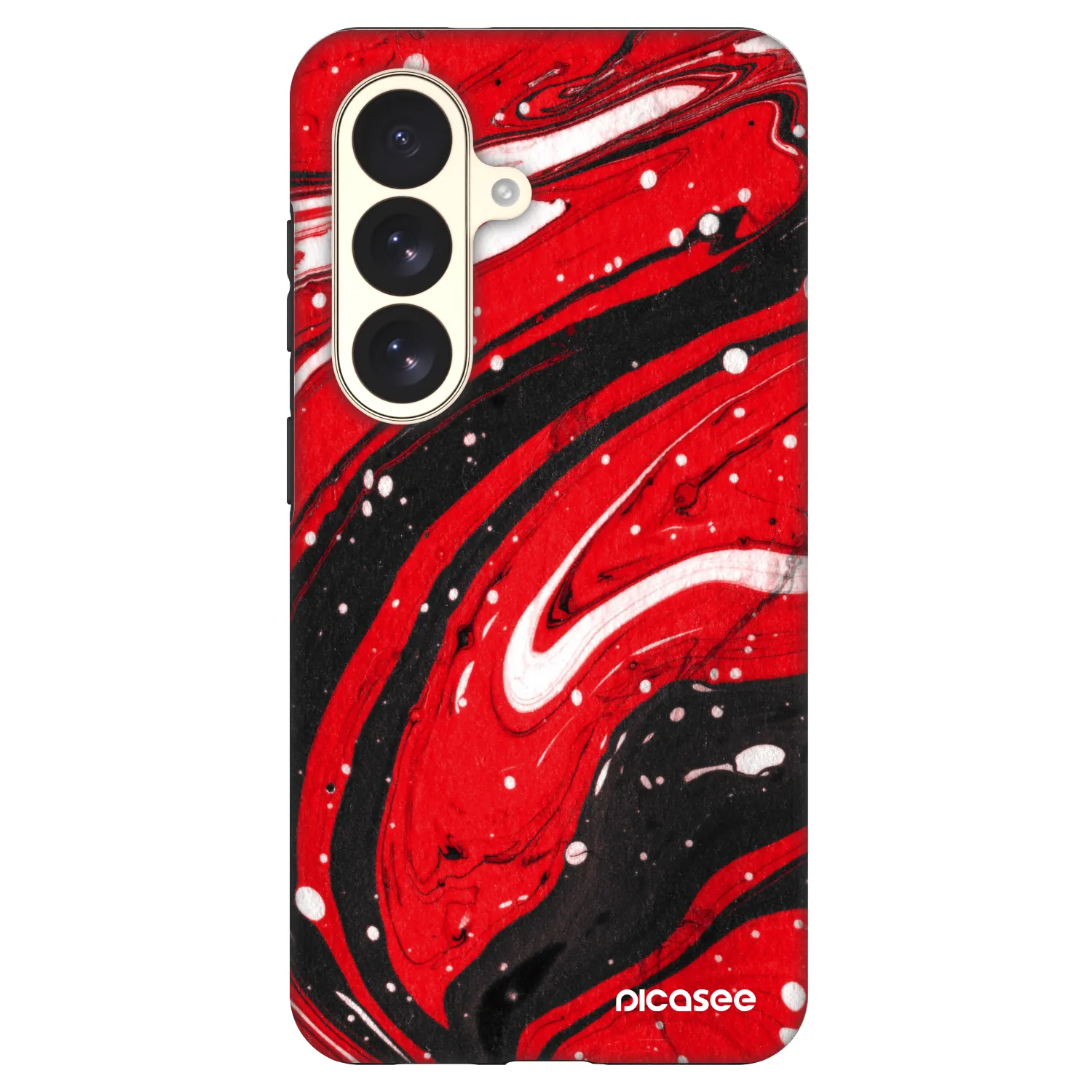 Picasee Fashion Case PowerShare pro Samsung Galaxy S26 - Red black
