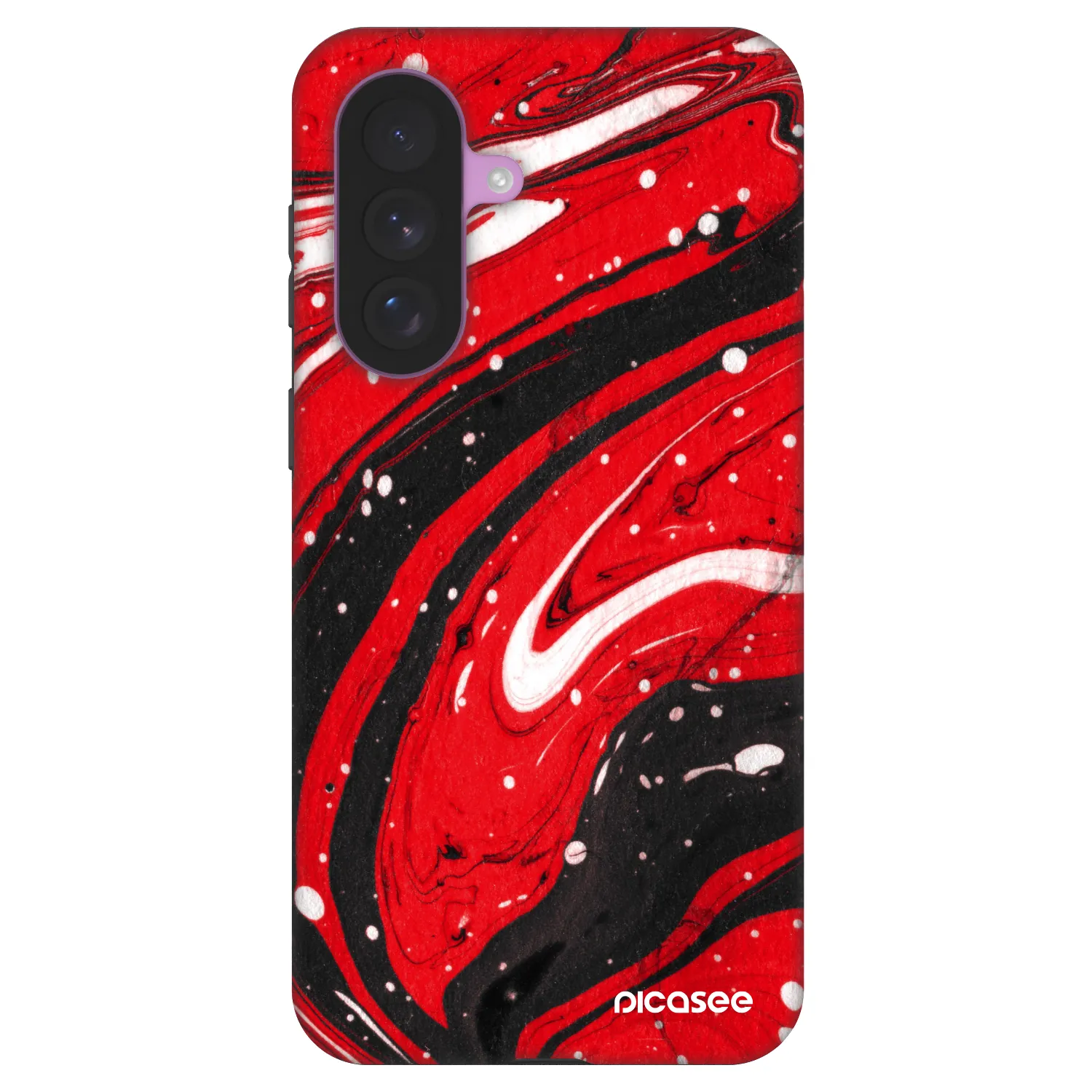 Picasee Fashion Case pentru Samsung Galaxy A57 5G - Red black
