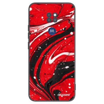 Husă pentru Motorola Moto G9 Play - Red black