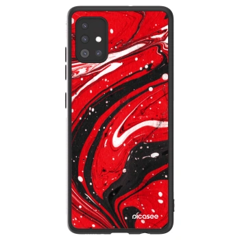 Picasee ULTIMATE CASE pentru Samsung Galaxy A51 A515F - Red black