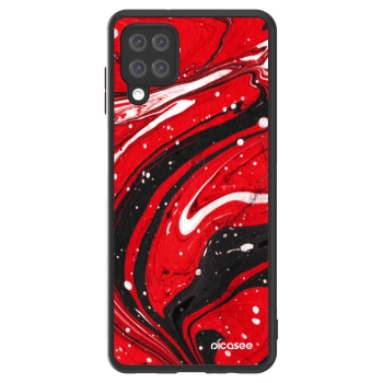 Picasee ULTIMATE CASE pentru Samsung Galaxy A12 A125F - Red black