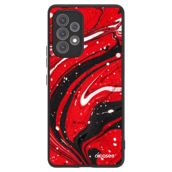 Picasee ULTIMATE CASE pentru Samsung Galaxy A52 5G A525F - Red black