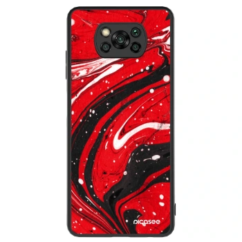 Husă pentru Xiaomi Poco X3 - Red black