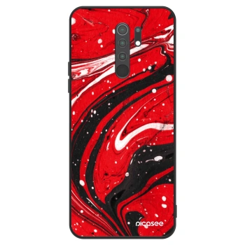 Husă pentru Xiaomi Redmi 9 - Red black