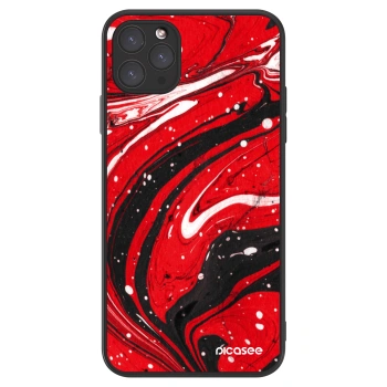 Picasee ULTIMATE CASE pentru Apple iPhone 11 Pro Max - Red black