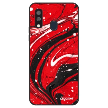 Husă pentru Samsung Galaxy A40 A405F - Red black