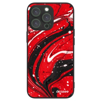 Picasee ULTIMATE CASE pentru Apple iPhone 13 Pro - Red black