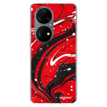 Husă pentru Huawei P50 - Red black