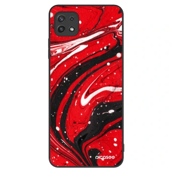 Husă pentru Samsung Galaxy A22 A226B 5G - Red black