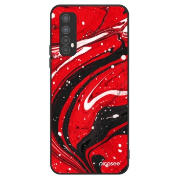 Husă pentru Realme 7 - Red black