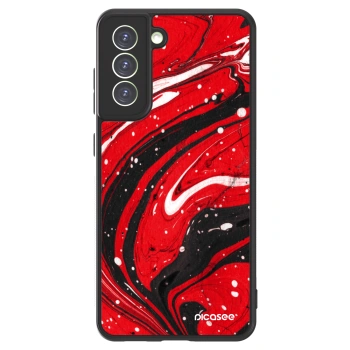 Picasee ULTIMATE CASE pentru Samsung Galaxy S21 FE 5G - Red black