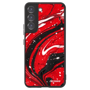 Picasee ULTIMATE CASE pentru Samsung Galaxy S22 5G - Red black