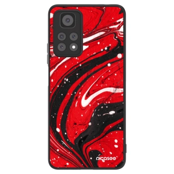 Picasee ULTIMATE CASE pentru Xiaomi Redmi Note 11 Pro - Red black