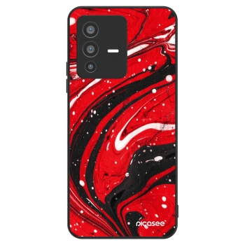 Husă pentru Vivo V23 5G - Red black
