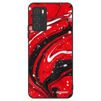 Husă pentru OPPO A16s - Red black
