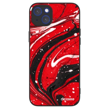 Picasee ULTIMATE CASE pentru Apple iPhone 14 Plus - Red black
