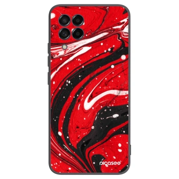 Husă pentru Samsung Galaxy M53 5G - Red black